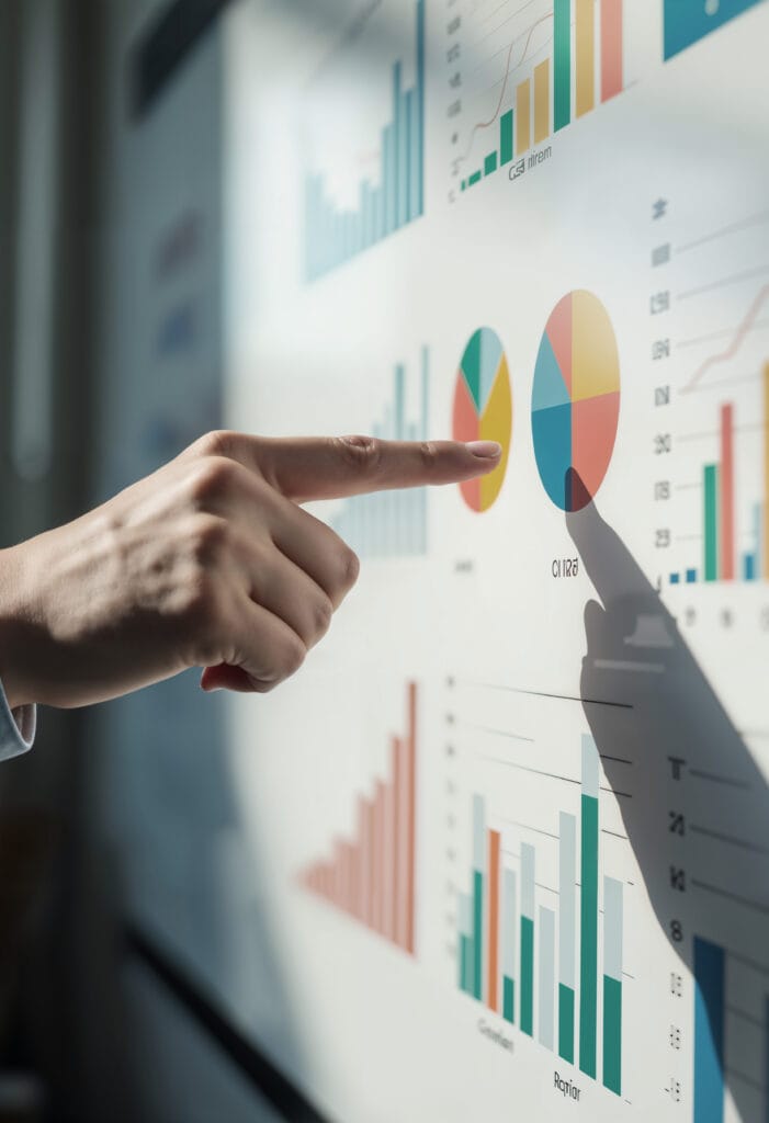 employe travaillant dans un cadre de marketing